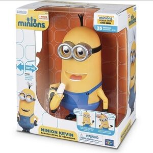 Despicable Me Movie Minion Kevin Action Figure - Banana Eating